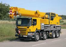 Macarale telescopice montate pe camion Liebherr LTF 1045-4.1