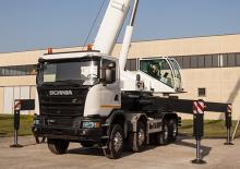 Macarale telescopice montate pe camion Marchetti MTK 1005 II