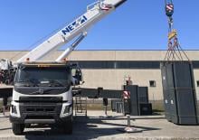 Macarale telescopice montate pe camion Marchetti MTK 180