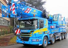 Macarale telescopice montate pe camion Marchetti MTK 60