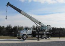 Macarale telescopice montate pe camion National Crane NBT55