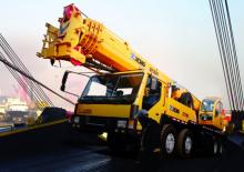 Macarale telescopice montate pe camion XCMG QY35K5