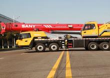 Macarale telescopice montate pe camion Sany STC600S
