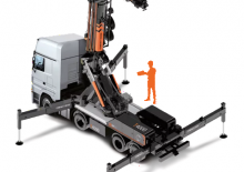 Macarale telescopice montate pe camion BG Lift T 4000
