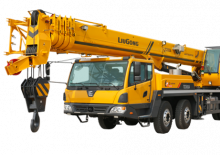 Macarale telescopice montate pe camion Liugong TC500A