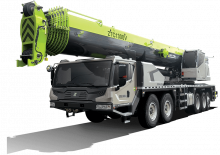 Macarale telescopice montate pe camion Zoomlion ZTC1300V8