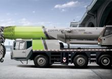 Macarale telescopice montate pe camion Zoomlion ZTC1500