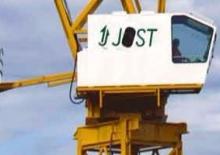 Macarale turn - braț mobil - rotire în partea superioară Jost Cranes JTL 68.4