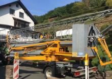Macarale turn montate pe camion - braț - Braț telescopic - Glisor partea inferioară Eurogru ® DS 225 (FU)