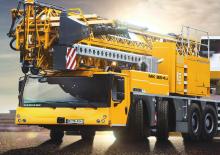 Macarale turn montate pe camion - braț - Braț telescopic - Glisor partea inferioară Liebherr MK 88-4.1