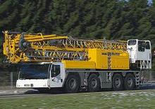 Macarale turn montate pe camion - braț - Braț telescopic - Glisor partea inferioară Liebherr MK 88