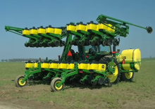 Mașini de însămânțat John Deere 1725C Integral Stack-Fold