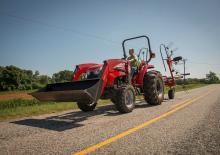 Mașini de întors fânul rotative Massey Ferguson TD404 DSR