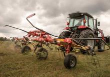 Mașini de întors fânul rotative Massey Ferguson TD454 DN