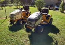 Mașini de tuns iarba Ride on și Tractoare de grădină Cub Cadet 2166