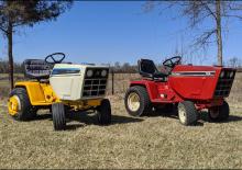 Mașini de tuns iarba Ride on și Tractoare de grădină Cub Cadet 782