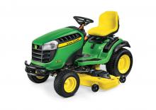 Mașini de tuns iarba Ride on și Tractoare de grădină John Deere E180