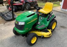 Mașini de tuns iarba Ride on și Tractoare de grădină John Deere L120