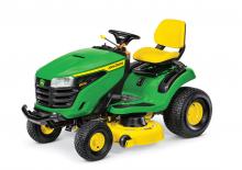 Mașini de tuns iarba Ride on și Tractoare de grădină John Deere S220