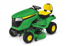 Mașini de tuns iarba Ride on și Tractoare de grădină John Deere X300R