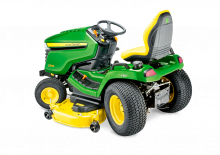Mașini de tuns iarba Ride on și Tractoare de grădină John Deere X584