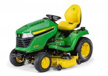 Mașini de tuns iarba Ride on și Tractoare de grădină John Deere X590