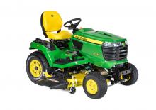 Mașini de tuns iarba Ride on și Tractoare de grădină John Deere X734