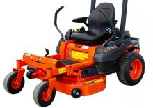 Mașini de tuns iarba Ride on și Tractoare de grădină Kubota Z1-421 