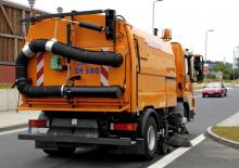 Măturătoare stradale montate pe camion cu înălțime de aspirație dreapta Schmidt SK 500