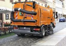 Măturători stradale montate pe camion, operare duală Schmidt SK 500