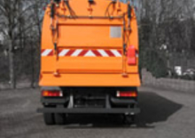 Măturătoare stradale montate pe camion cu înălțime de aspirație dreapta BROCK SL 160 K