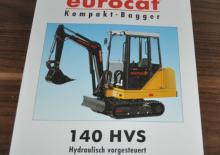 Mini excavatoare Öswag 140 HVS eurocat
