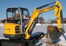Mini excavatoare Gehl 283Z 
