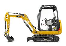 Mini excavatoare Caterpillar 301.7D