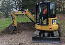 Mini excavatoare Caterpillar 303E CR