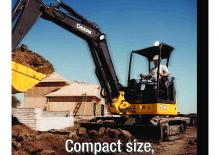 Mini excavatoare John Deere Construction 35D