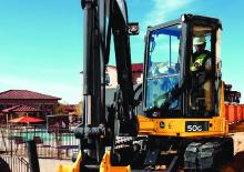 Mini excavatoare John Deere Construction 50G