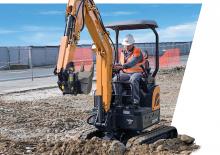 Mini excavatoare Case CX17C