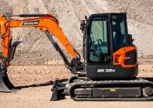 Mini excavatoare Develon DX50Z-7