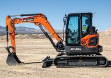 Mini excavatoare Develon DX55R-7