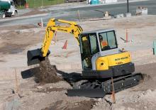 Mini excavatoare New Holland E55B