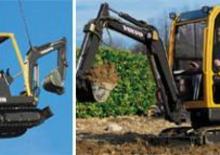 Mini excavatoare Volvo EC15B XT