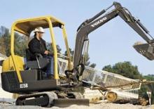 Mini excavatoare Volvo EC15B XT
