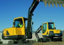Mini excavatoare Volvo EC55 PRO