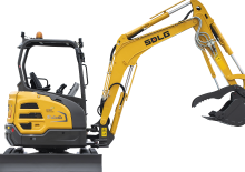 Mini excavatoare SDLG ER636H Canopy