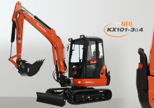Mini excavatoare Kubota KX101-3α4