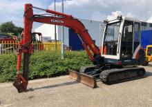 Mini excavatoare Kubota KX121-2 Tele