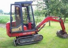 Mini excavatoare Gehlmax MB 135