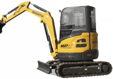 Mini excavatoare Shantui SE27SR