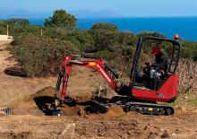 Mini excavatoare Yanmar SV17VT